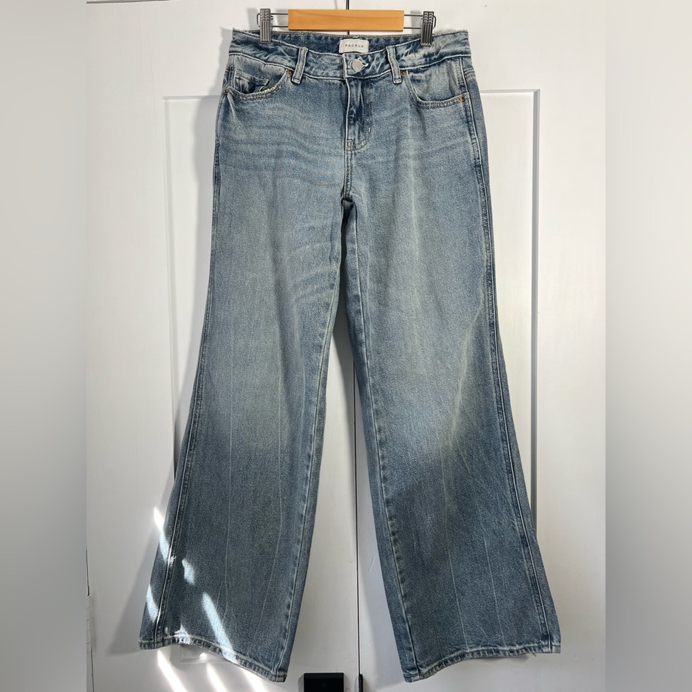 PacSun Baggy Jeans Women’s 26 | Wide Leg Denim | Light Wash